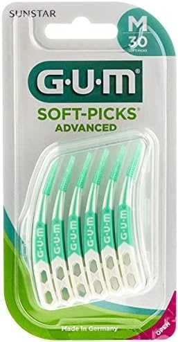 "Gum® Soft-Picks Advanced" tarpdančių valymo priemonė 30 vnt