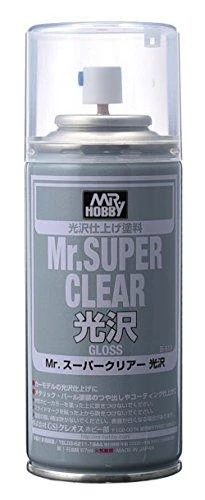 Mr Hobby Mr.Hobby Mr. Super Clear purškiamas skaidrus blizgus lakas 170 ml B-513