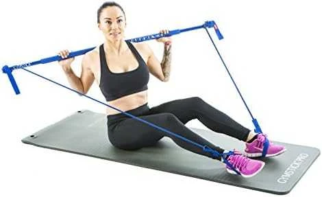 Gimnastikos kilimėlis GYMSTICK NBR 61042GB 140x60x1cm Juodas