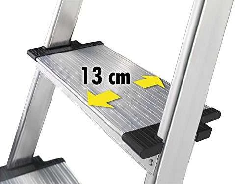 Hailo Kapnes majsaimniecibas L80 ComfortLine / aluminija / 7 pakapieni