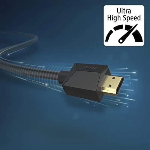 Hama HDMI 2.1 8K 2m, itin didelė sparta