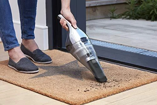 Black & Decker Juodas & Decker Juodas & DECKER | Dulkių siurblys | NVC220WC-QW | Belaidis veikimas | Rankena | 7,2 V | Pilkas