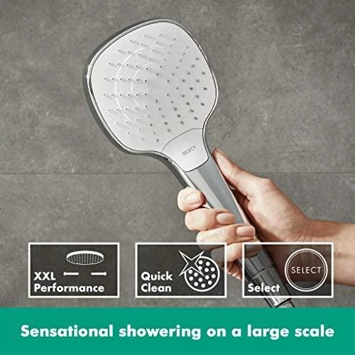 Hansgrohe Cro100 Select E Vario duso galvute