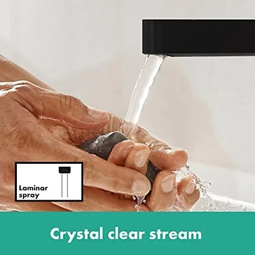 Hansgrohe Maišytuvas praustuvui HG Finoris 76023670 juodas kilimėlis