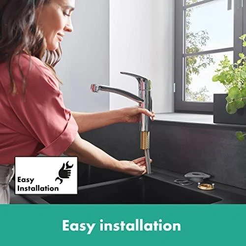 Hansgrohe „Focus 160“ virtuvinis maišytuvas, chromuotas