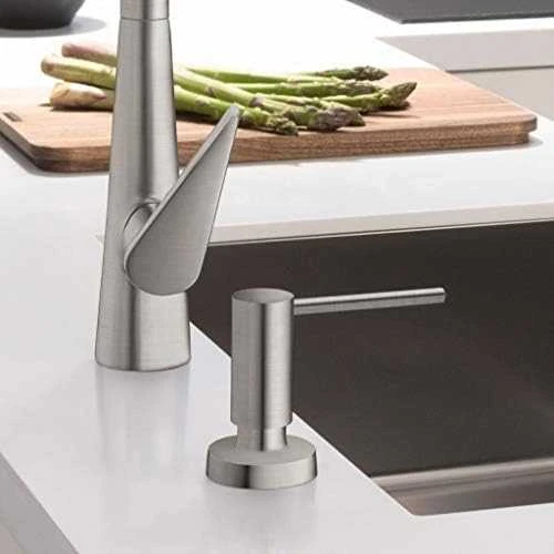 Muilo dozatorius Hansgrohe A51, 40448800, nerūdijančio plieno