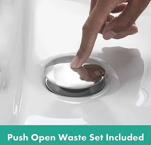 Hansgrohe izlietnes maisītājs Logis 100, ar push-open, hroms