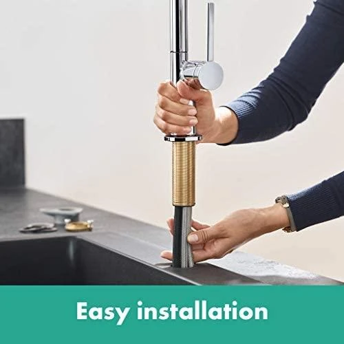 Virtuvinis maišytuvas su ištraukiama žarna Hansgrohe Talis M54 72802670