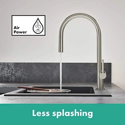 Virtuvinis maišytuvas su išt.žarna Hansgrohe 72802800