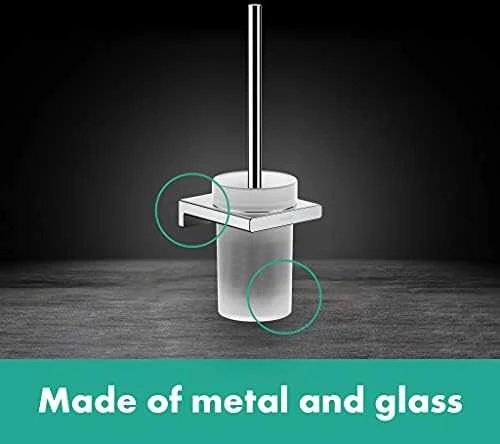 Tualeto šepetys su laikikliu Hansgrohe AddStoris 41752000, chromo