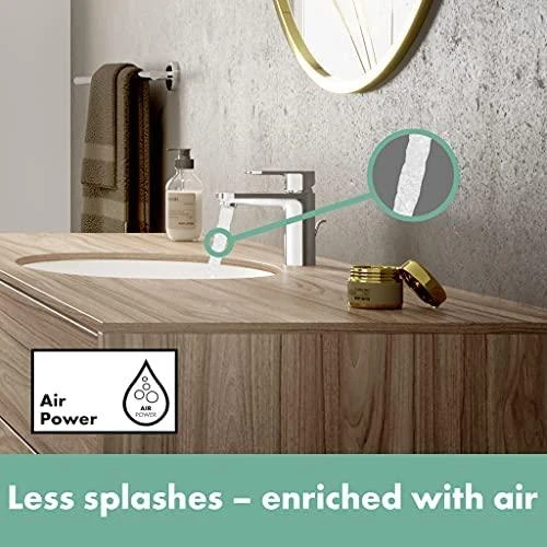Hansgrohe Maišytuvas praustuvui Vernis Blend juodas 71551670