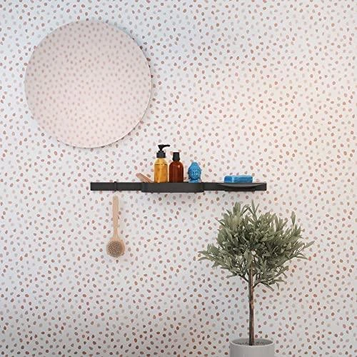 Universalus sieninis laikiklis Hansgrohe WallStoris 27902670, juodas matinis