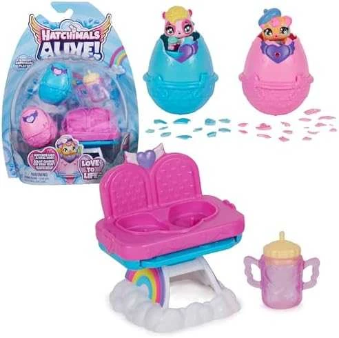 Žaislinis figurėlių rinkinys Hatchimals Alive! Hungry Hatchimals