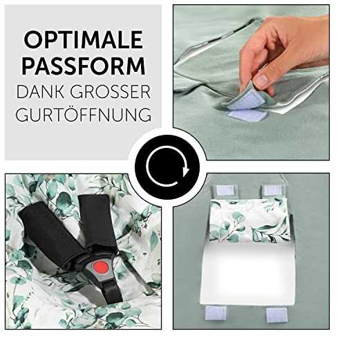 Patalynės komplektas Hauck Snuggle N Dream unipeite, Leaves Mint