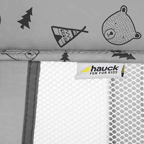 Nascita HAUCK lovelė - maniežas SLEEP N PLAY SQ, nordic pilkas