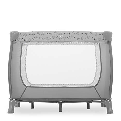 Nascita HAUCK lovelė - maniežas SLEEP N PLAY SQ, nordic pilkas