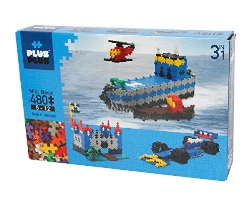 PLUS PLUS konstruktorius Basic 480, 3in1, 3720