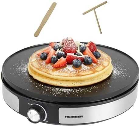 Vaflinė Blynų kepimo paviršius, 1500W HCPM-F15RVSS HEINNER
