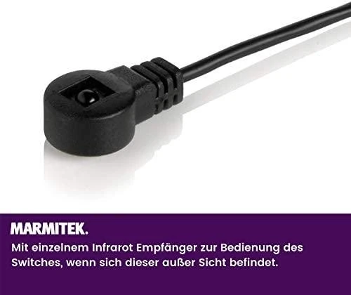 „Marmitek Connect 310 UHD 2.0“, HDMI, 2.0b, juodas, 18 Gbit/s, 600 MHz, 2560 x 2048 pikselių