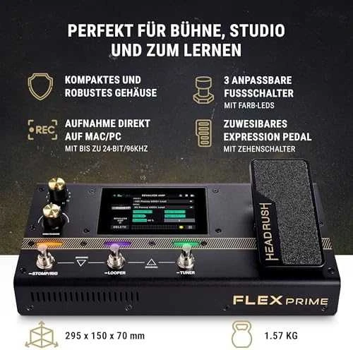 Headrush Flex Prime -multiefektiprosessori