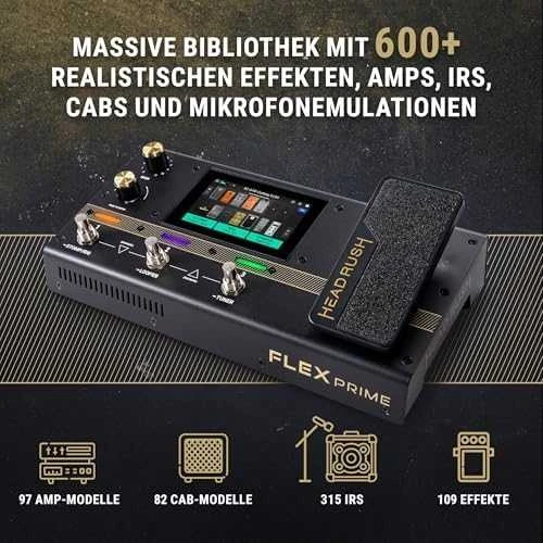 Headrush Flex Prime -multiefektiprosessori