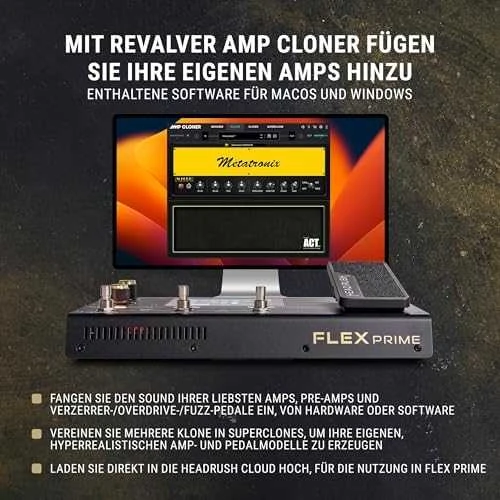 Headrush Flex Prime -multiefektiprosessori
