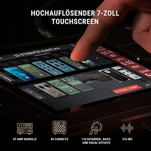 HDR Headrush Prime – multiefektinis, gitaros ir vokalo procesorius
