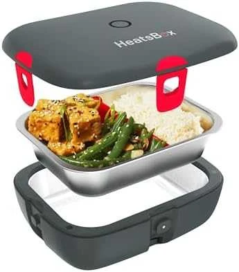 Elektrinė Pietų Dėžutė - HeatsBox HB-03-90 0.925L 90W Juoda