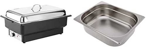 Podgrzewacz bemar elektrinis stalo GN1/1 65mm Kitchen Line 900W - Hendi 204825