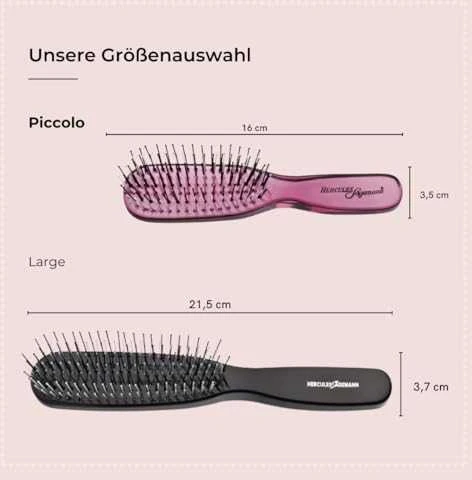 Šepetys plaukų iššukavimui Hercules Small Scalp HER8101, violetinės spalvos