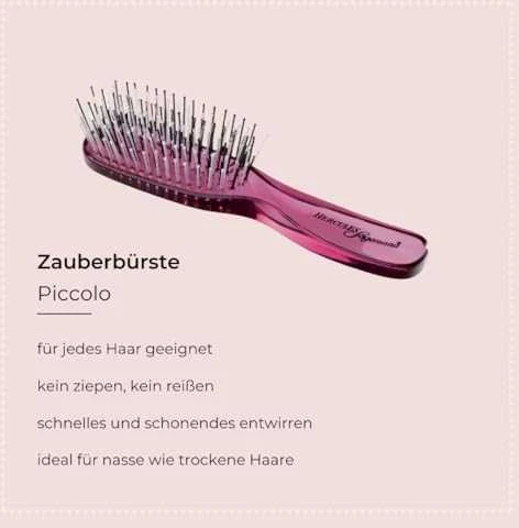 Šepetys plaukų iššukavimui Hercules Small Scalp HER8101, violetinės spalvos