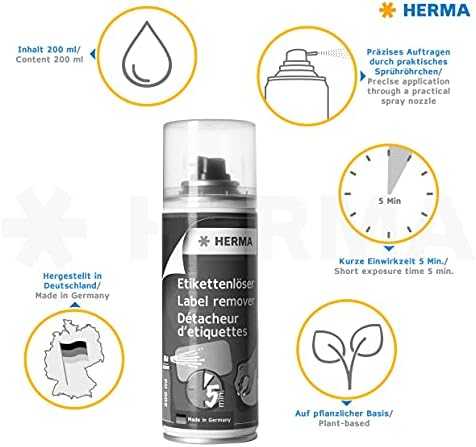 Valiklis Herma HERMA Etikettenlöser Sprühdose Aerosol 200ml