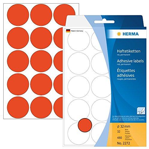 Herma Raudon žymi apskritimus, 480 vnt (2272)