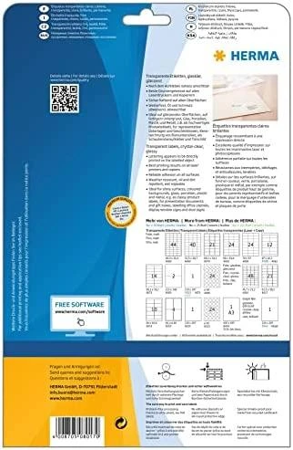 Herma Lipnios etiketės 525 vnt (8017)