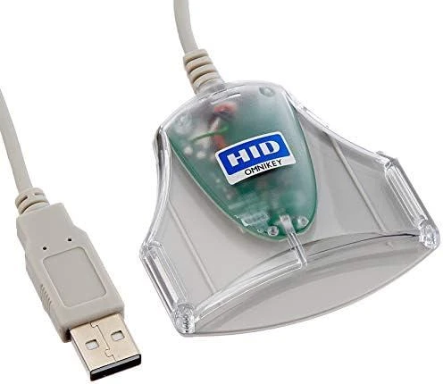 HID OMNIKEY® 3021(FW2.04) R30210315-1 USB intelektualiųjų kortelių skaitytuvas