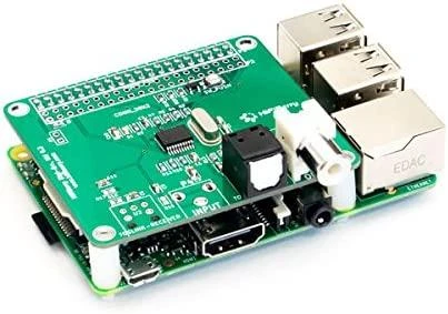 HiFiBerry Digi + standartas, garso plokštė, skirta Raspberry Pi 4B/3B+/3/2/B+/A+/Zero