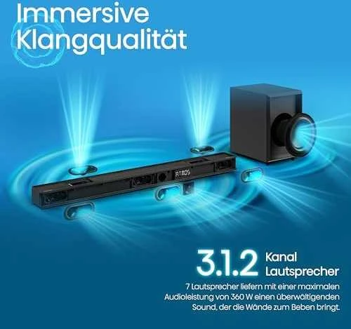 Namų kino sistema 3Lou Hisense SOUNDBAR HISENSE AX3120G
