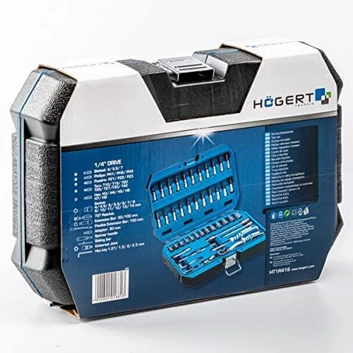 Högert Technik Įrankių rinkinys 46 vnt. HT1R416