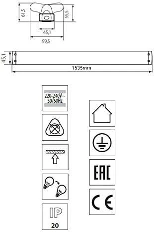 Kanlux ALDO 4LED 2 x 150 (26365)