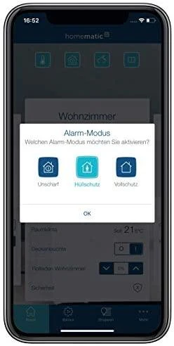 Homematic IP signalizacijos sirena - lauke