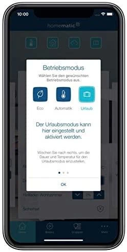 Homematic Naminis IP radiatoriaus termostatas HMIP-eTRV