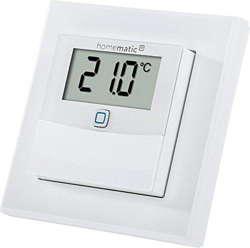 HomeMatic IP Homematic IP temperatūros ir drėgmės jutiklis su ekranu - baltas - viduje