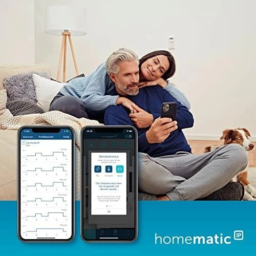 HomeMatic IP belaidis sieninis termostatas HmIP-BWTH