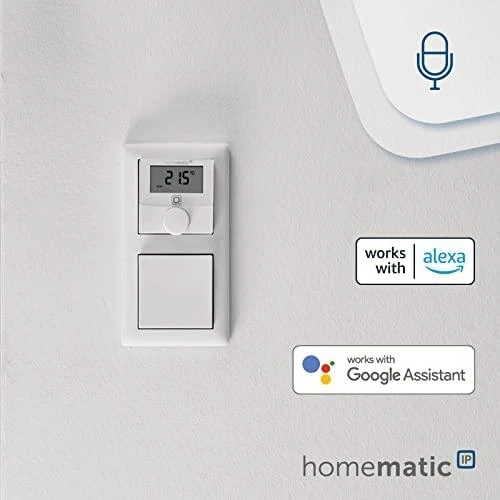 HomeMatic IP belaidis sieninis termostatas HmIP-BWTH