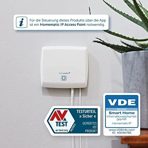 HomeMatic IP Homatical IP volo užrakto vykdiklis prekės ženklo jungikliams