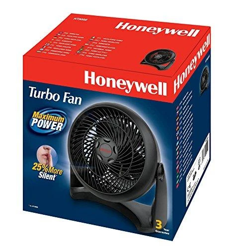 Honeywell HT900E4, Buitinis mentinis ventiliatorius, Juoda, Grindys, Sienas, 39 dB, 18 cm, 740 m³/h