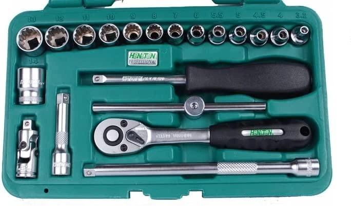 HONITON Rinkinys KLUCZY 20 vnt 1/4" HONIDRIVER