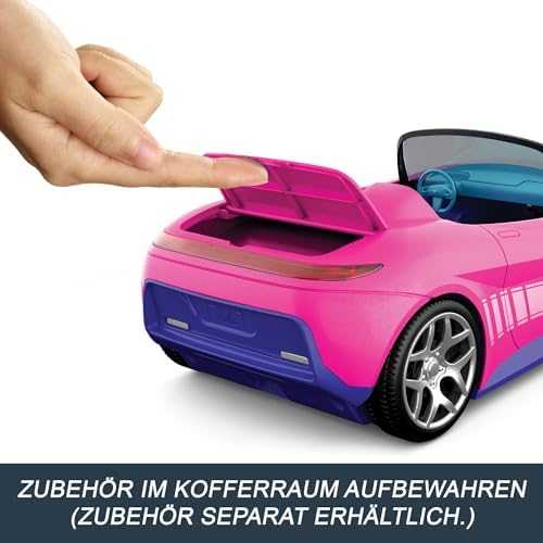 Mattel HOT WHEELS RC automodelis – BARBIE kabrioletas (JBH05)