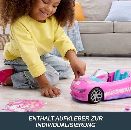 Mattel HOT WHEELS RC automodelis – BARBIE kabrioletas (JBH05)