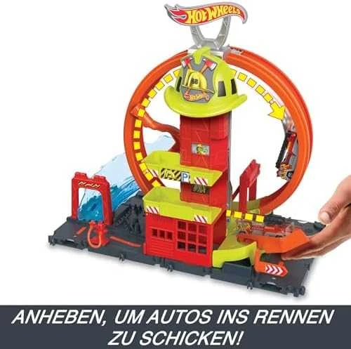 Hot Wheels City Super Loop gaisrinės žaidimų rinkinys